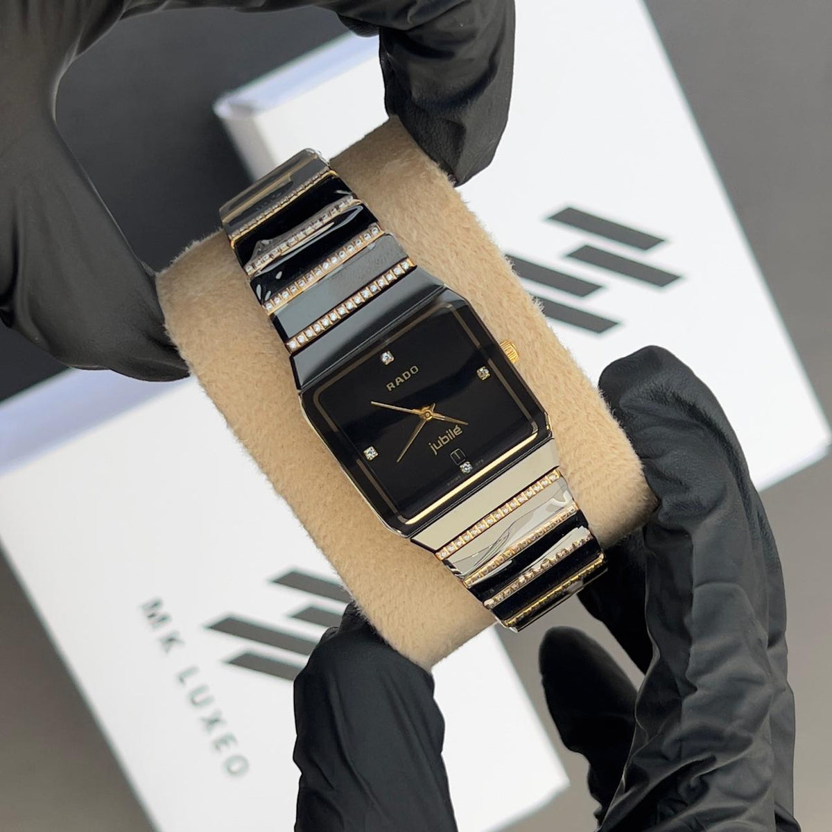 Rado Jubile Black Two-Tone Watch